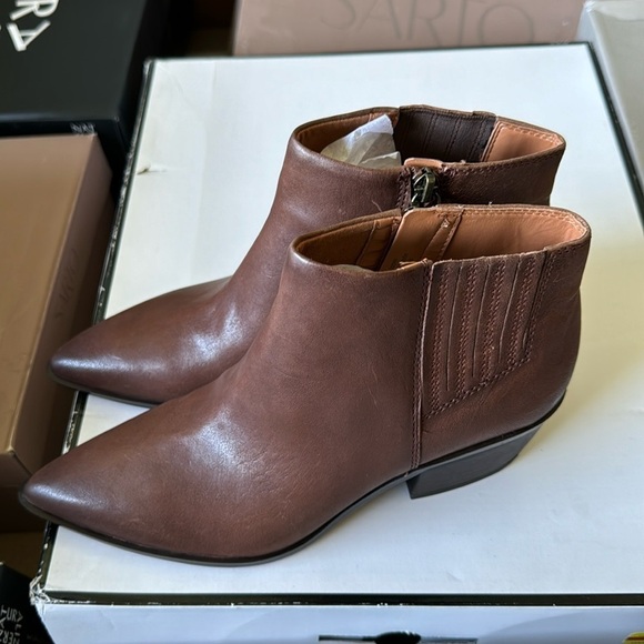 Franco Sarto Women's Spur Pointed Toe Ankle Boot - Picture 5 of 8